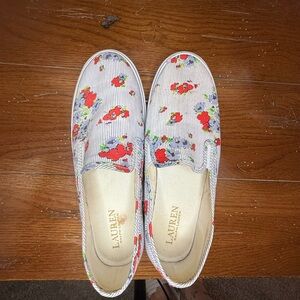 Ralph Lauren Janis Slip-Ins - 7B